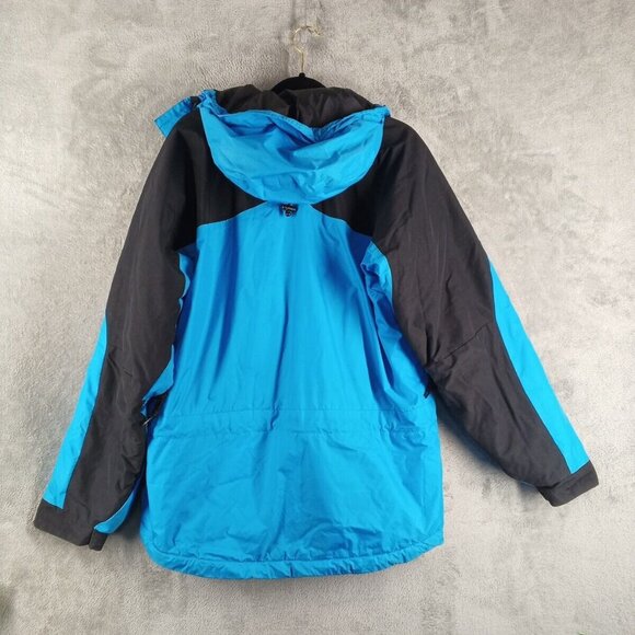 PRECISION MOUNTAINEERING Men Ski Jacket Size MEDIUM Two Tone Full Zip W/ Pockets - Picture 10 of 15